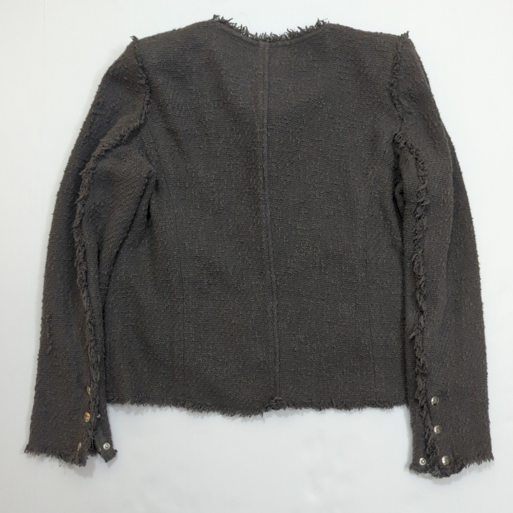 IRO Agnette Jacket In Anthracite - Picture 6 of 13